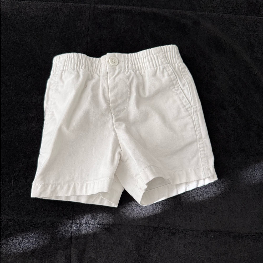 Ralph Lauren White Infant Shorts